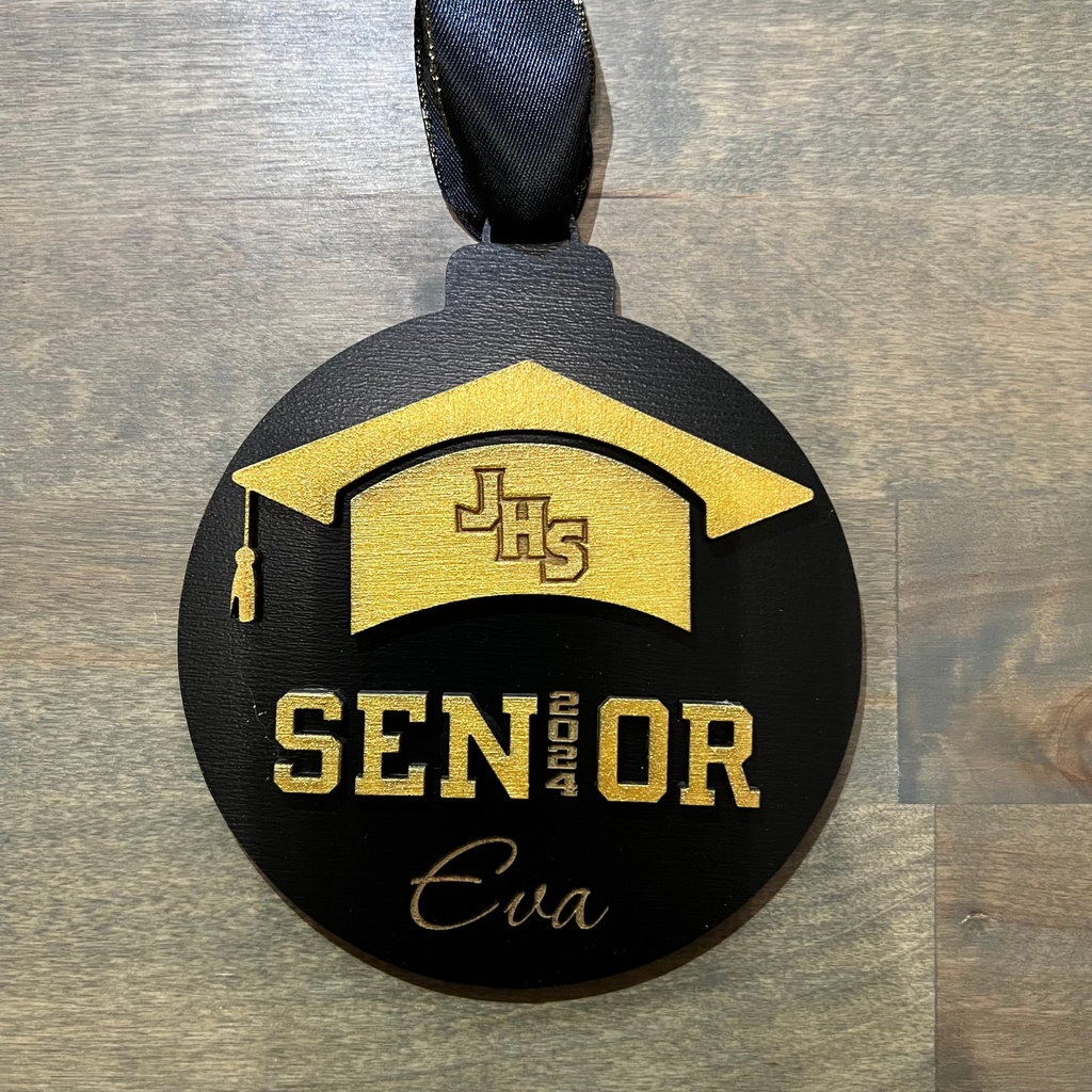 Jordan High School Senior Ornament - Personalized- Graduation Ornament