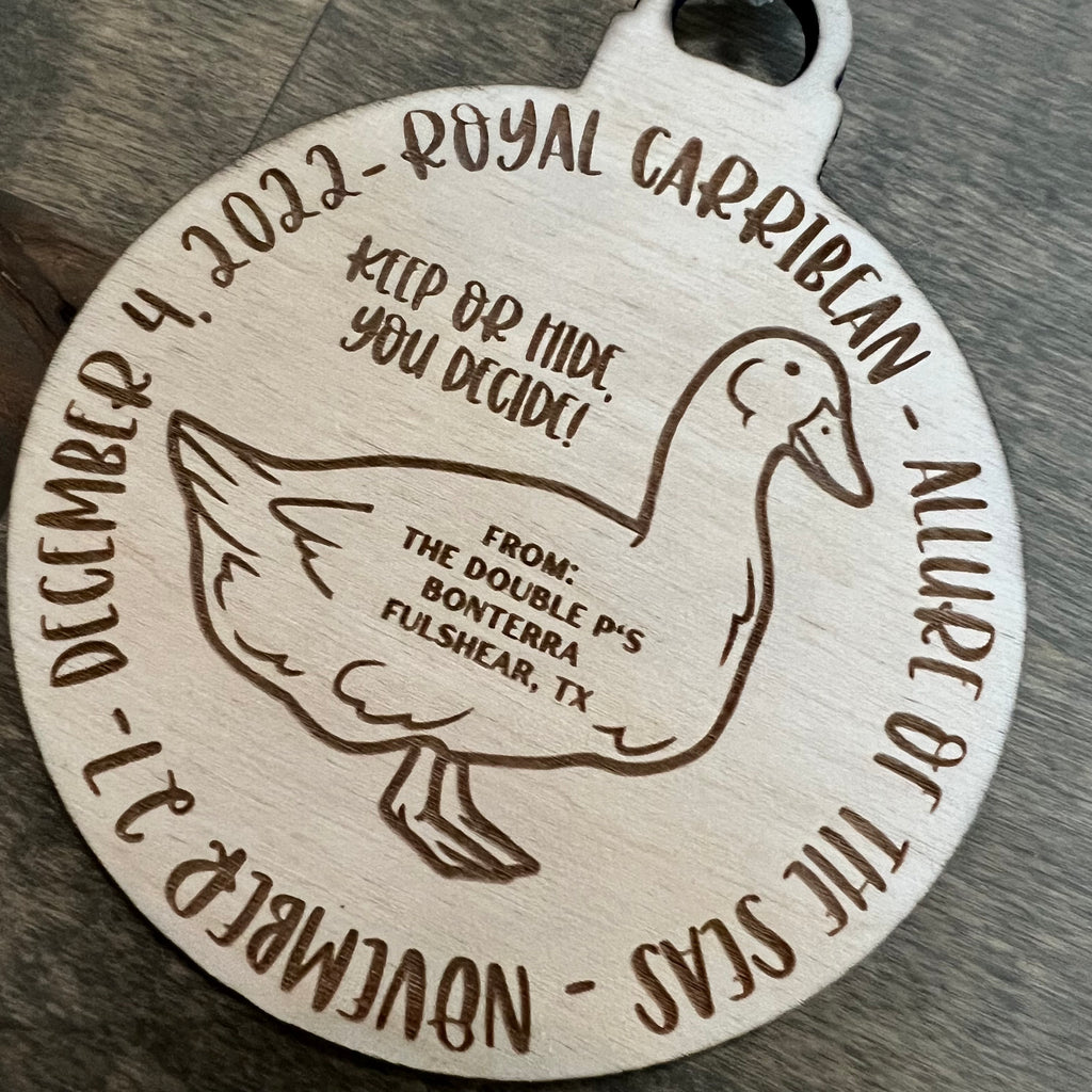 Duck Ornament for Cruise