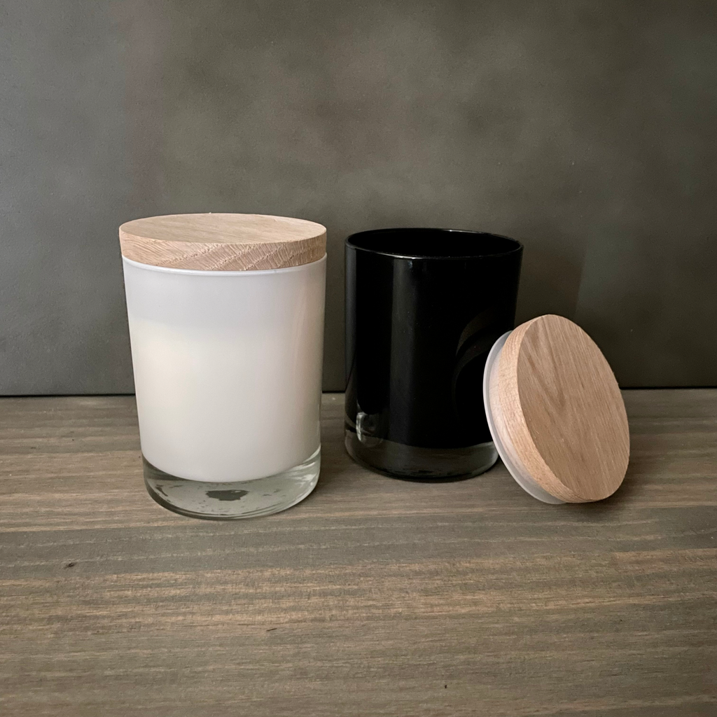 Invest Titan - 9oz Candle w/ Engraved Wood Lid