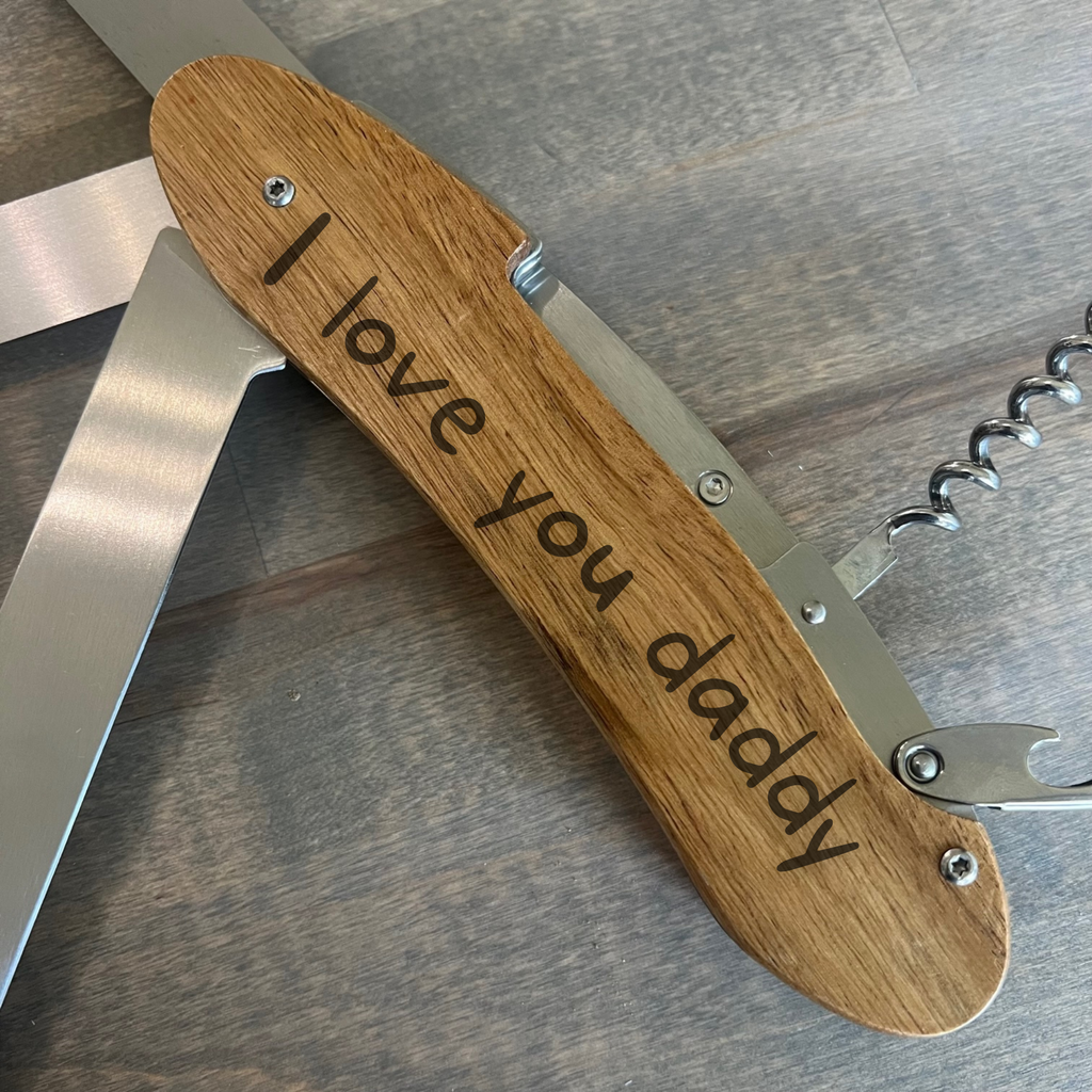 Personalized Large BBQ Multi Tool - 5 in 1 BBQ Tool Set