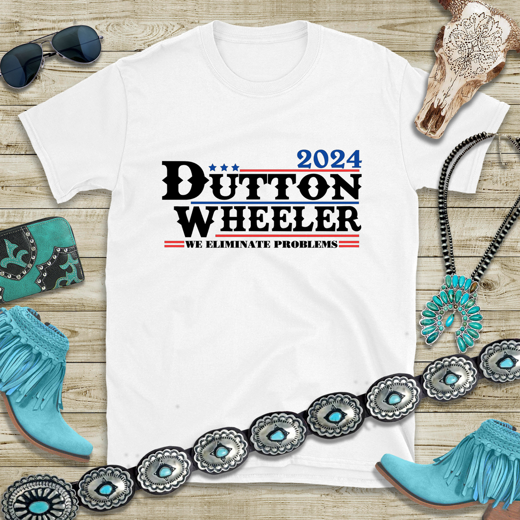 Yellowstone-2024 Dutton/Wheeler Bella Canvas Shirt